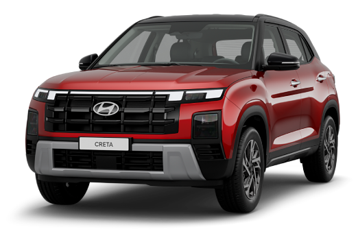 HYUNDAI Creta New Красный с чёрной крышей